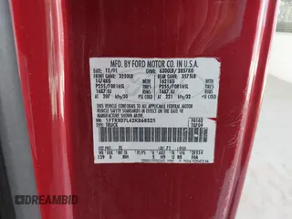 2002 Ford F-150 XL z VIN 1FTRX07L42KB68525, wystawiony jako IAAI lot #42641628 z przebiegiem Nie podano mil oraz . Historia ofert i sprzedaży dostępna na DreamBid. Obrazek 9.