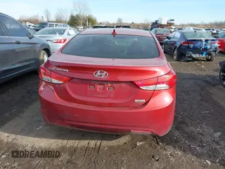 2012 Hyundai Elantra Limited with VIN KMHDH4AE7CU362802, listed as a IAAI auction lot 41586925 with 181,240 mi miles. Bid and sale history available at carsss.com. Image 17.