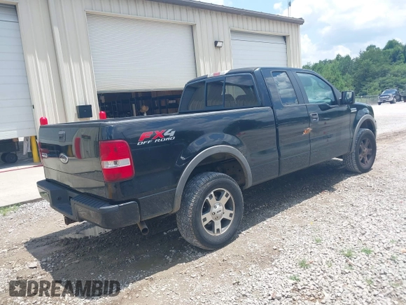 2005 Ford F-150 XLT with VIN 1FTPX14515NB08658, listed as a IAAI auction lot 42813297 with 135,246 mi miles and . Bid and sale history available at DreamBid. Image 4.