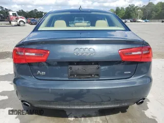 2015 Audi A6 Premium Plus with VIN WAUGFAFC4FN025898, listed as a Copart auction lot 53785675 with 100,892 mi miles and Salvage title. Bid and sale history available at DreamBid. Image 6.