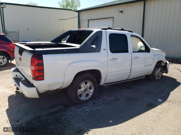 2012 Chevrolet Avalanche LT with VIN 3GNTKFE70CG168471, listed as a Copart auction lot 54001544 with 0 mi miles and Salvage Title. Bid and sale history available at carsss.com. Image 3.