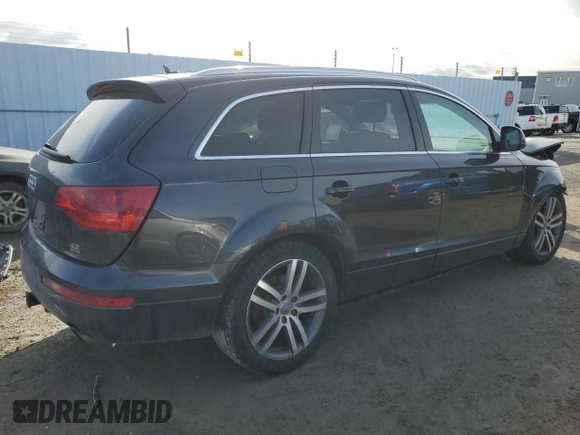 2007 Audi Q7 Premium with VIN WA1BV94L57D079911, listed as a Copart auction lot 47297015 with 125,251 mi miles and Salvage Title. Bid and sale history available at carsss.com. Image 3.