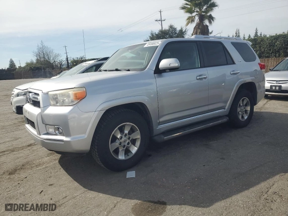 2011 Toyota 4Runner SR5 with VIN JTEZU5JR5B5016881, listed as a Copart auction lot 49498925 with 147,404 mi miles and Salvage Title. Bid and sale history available at carsss.com. Image 1.