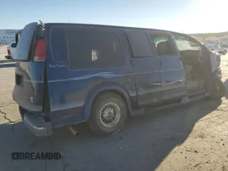 2000 GMC Savana Cargo Van RV Conversion with VIN 1GDFG15M4Y1140397, listed as a Copart auction lot 76347184 with 0 mi miles and Salvage Title. Bid and sale history available at carsss.com. Image 3.