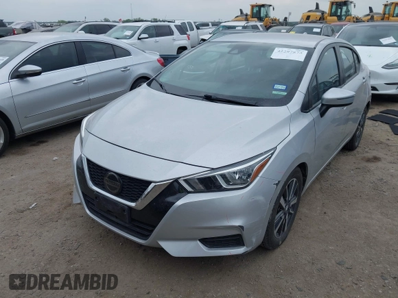 2021 Nissan Versa SV z VIN 3N1CN8EV9ML876627, wystawiony jako IAAI lot #42297873 z przebiegiem 72 216 mil mil oraz . Historia ofert i sprzedaży dostępna na DreamBid. Obrazek 17.