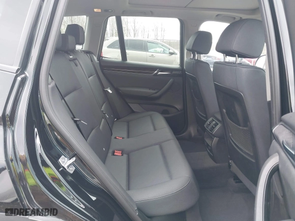 2015 BMW X3 xDrive28i with VIN 5UXWX9C58F0D49628, listed as a IAAI auction lot 41706127 with 99,982 mi miles. Bid and sale history available at carsss.com. Image 8.