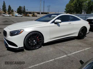 2017 Mercedes-Benz S 63 AMG z VIN WDDXJ7JB2HA024588, wystawiony jako Copart lot #59198315 z przebiegiem 29 577 mil mil oraz Szkoda całkowita • Salvage title. Historia ofert i sprzedaży dostępna na DreamBid. Obrazek 1.