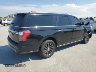 2019 Ford Expedition Max Limited with VIN 1FMJK1KTXKEA50904, listed as a Copart auction lot 58481014 with 106,539 mi miles and Salvage Title. Bid and sale history available at DreamBid. Image 3.