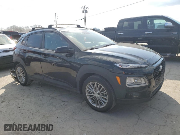 2020 Hyundai Kona SEL with VIN KM8K22AA3LU519848, listed as a Copart auction lot 46013323 with 50,217 mi miles and . Bid and sale history available at DreamBid. Image 4.