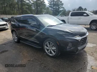2019 Chevrolet Blazer Premier with VIN 3GNKBFRS1KS605089, listed as a Copart auction lot 44429355 with 28,665 mi miles and Salvage title. Bid and sale history available at DreamBid. Image 4.
