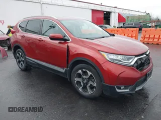 2017 Honda CR-V Touring with VIN 2HKRW2H9XHH683988, listed as a IAAI auction lot 41740218 with 55,488 mi miles. Bid and sale history available at carsss.com. Image 1.
