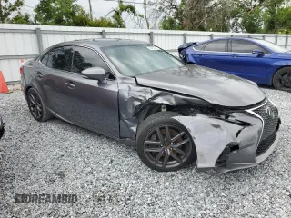 2015 Lexus IS 350 with VIN JTHCE1D24F5006684, listed as a Copart auction lot 59406345 with 116,651 mi miles and Salvage title. Bid and sale history available at DreamBid. Image 4.