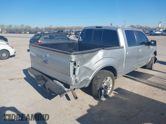 2012 Ford F-150 XL with VIN 1FTFW1CFXCFA19719, listed as a IAAI auction lot 41862574 with 144,425 mi miles. Bid and sale history available at carsss.com. Image 4.