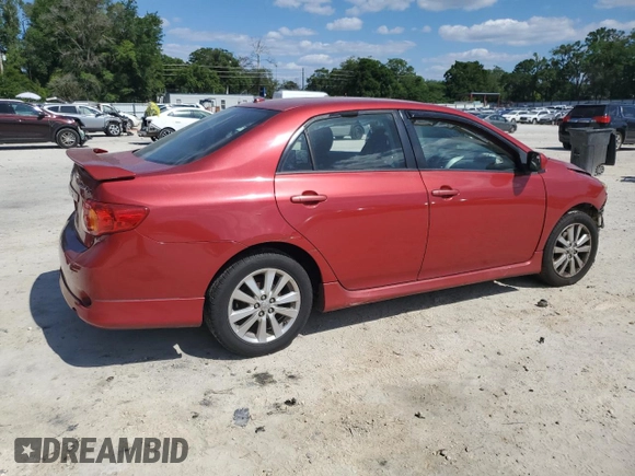 2010 Toyota Corolla with VIN 2T1BU4EE6AC525144, listed as a Copart auction lot 53810735 with 171,101 mi miles and Salvage Title. Bid and sale history available at carsss.com. Image 3.