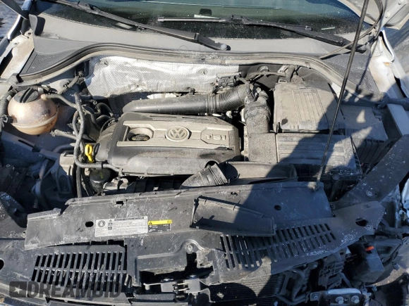 2014 Volkswagen Tiguan SE z VIN WVGAV3AX9EW563907, wystawiony jako Copart lot #45157495 z przebiegiem 100 174 mil mil oraz Szkoda całkowita • Salvage title. Historia ofert i sprzedaży dostępna na DreamBid. Obrazek 12.