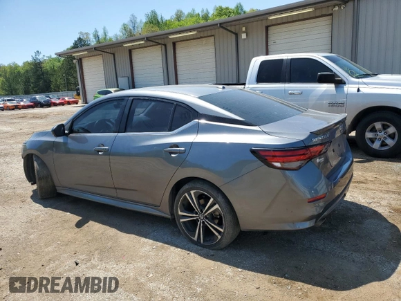 2023 Nissan Sentra SR with VIN 3N1AB8DV8PY271569, listed as a Copart auction lot 52112895 with 30,470 mi miles and Salvage Title. Bid and sale history available at DreamBid. Image 2.