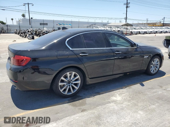 2016 BMW 5 Series 535i with VIN WBA5B1C59GG551992, listed as a Copart auction lot 58860315 with 83,736 mi miles and Salvage title. Bid and sale history available at DreamBid. Image 3.