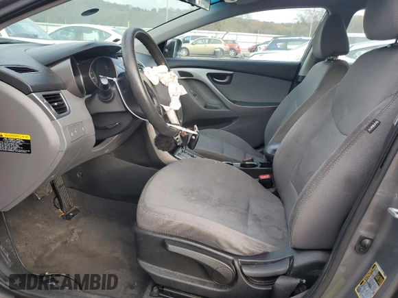 2013 Hyundai Elantra Limited with VIN 5NPDH4AE5DH356402, listed as a Copart auction lot 49293705 with 222,868 mi miles and Salvage Title. Bid and sale history available at DreamBid. Image 7.
