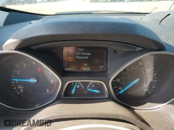 2019 Ford Escape Titanium with VIN 1FMCU0J96KUB22884, listed as a Copart auction lot 61979665 with 63,824 mi miles and Salvage title. Bid and sale history available at DreamBid. Image 9.