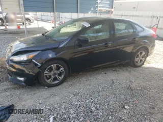 2018 Ford Focus SE with VIN 1FADP3FE6JL226535, listed as a Copart auction lot 50632105 with 45,649 mi miles and Salvage title. Bid and sale history available at DreamBid. Image 1.
