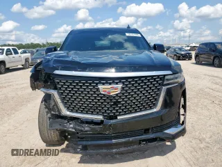 2023 Cadillac Escalade z VIN 1GYS3KKL9PR262067, wystawiony jako Copart lot #59101095 z przebiegiem 43 884 mil mil oraz Szkody całkowita. Historia ofert i sprzedaży dostępna na DreamBid. Obrazek 5.