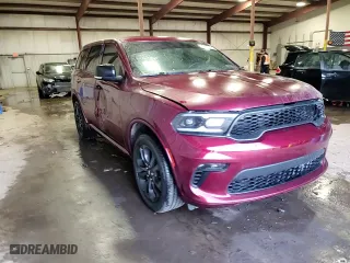 2021 Dodge Durango GT Plus with VIN 1C4RDJDG8MC750565, listed as a Copart auction lot 43434765 with 21,770 mi miles and Salvage Title. Bid and sale history available at carsss.com. Image 14.