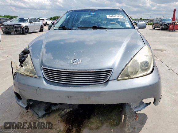 2006 Lexus ES 350 with VIN JTHBA30G265144700, listed as a Copart auction lot 54317285 with 218,375 mi miles and Salvage Title. Bid and sale history available at DreamBid. Image 5.