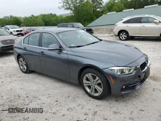 2017 BMW 3 Series 330i xDrive with VIN WBA8D9G39HNU63178, listed as a Copart auction lot 57384845 with 67,377 mi miles and Salvage title. Bid and sale history available at DreamBid. Image 4.