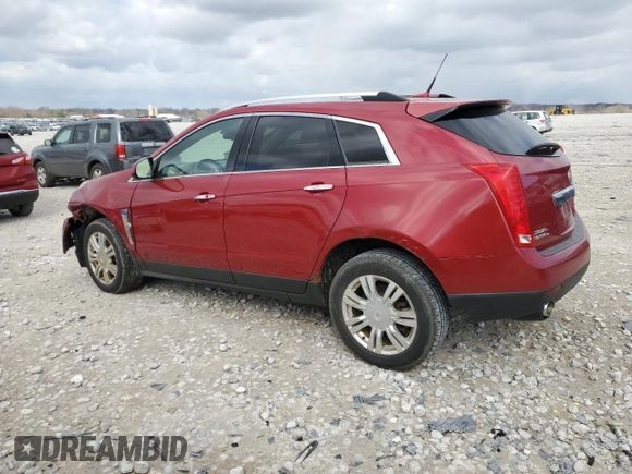 2012 Cadillac SRX Luxury Collection with VIN 3GYFNDE3XCS597753, listed as a Copart auction lot 51854555 with 183,777 mi miles and Clean Title. Bid and sale history available at carsss.com. Image 2.