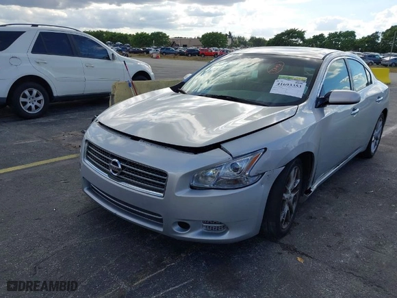 2009 Nissan Maxima 3.5 SV w/Sport Pkg with VIN 1N4AA51E99C824766, listed as a IAAI auction lot 41693353 with 159,902 mi miles. Bid and sale history available at carsss.com. Image 6.