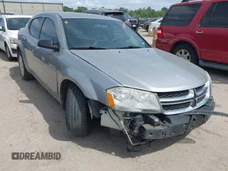2014 Dodge Avenger SE with VIN 1C3CDZAB9EN143677, listed as a IAAI auction lot 42068802 with 142,134 mi miles and . Bid and sale history available at DreamBid. Image 1.