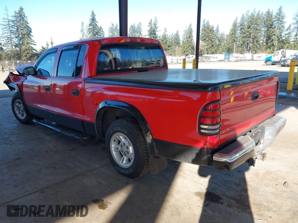 2001 Dodge Dakota Sport with VIN 1B7GL2AN81S106374, listed as a IAAI auction lot 41435940 with 183,540 mi miles. Bid and sale history available at carsss.com. Image 3.