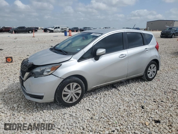 2018 Nissan Note SV with VIN 3N1CE2CP2JL370084, listed as a Copart auction lot 54060435 with 92,720 mi miles and Salvage Title. Bid and sale history available at DreamBid. Image 1.