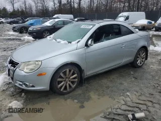 2007 Volkswagen Eos 3.2L with VIN WVWFB71FX7V037070, listed as a Copart auction lot 44582665 with Not Provided miles and Salvage Title. Bid and sale history available at DreamBid. Image 1.