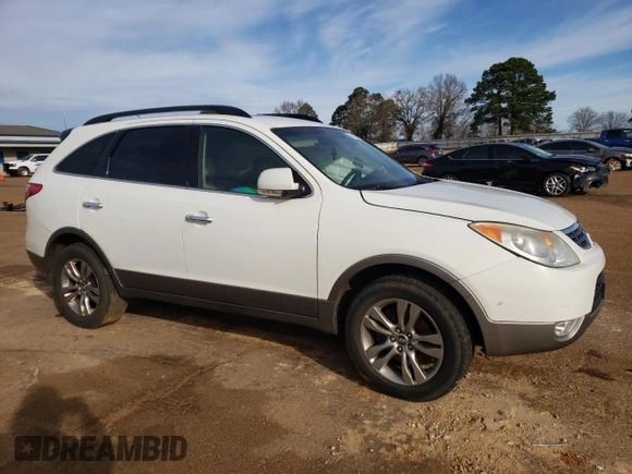 2012 Hyundai Veracruz Limited with VIN KM8NU4CC4CU182396, listed as a Copart auction lot 48029895 with Not Provided miles and Salvage Title. Bid and sale history available at DreamBid. Image 4.