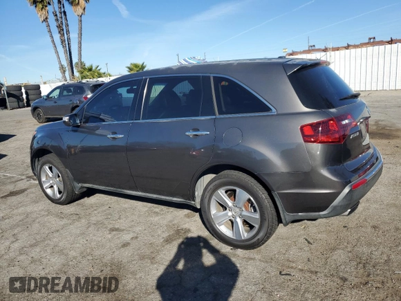 2012 Acura MDX Tech/Entertainment Pkg with VIN 2HNYD2H4XCH534935, listed as a Copart auction lot 41711575 with 169,652 mi miles and Clean Title. Bid and sale history available at carsss.com. Image 2.