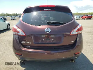 2014 Nissan Murano S with VIN JN8AZ1MWXEW500626, listed as a Copart auction lot 55884555 with 153,977 mi miles and Clean Title. Bid and sale history available at DreamBid. Image 6.