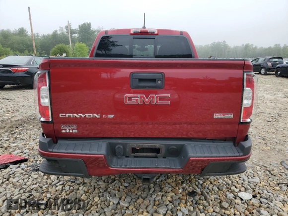 2019 GMC Canyon 4WD All Terrain w/Cloth with VIN 1GTG6FEN7K1257903, listed as a Copart auction lot 63249294 with 29,687 mi miles and Salvage Title. Bid and sale history available at carsss.com. Image 6.