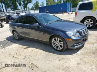 2014 Mercedes-Benz C 300 Sport with VIN WDDGF8AB2EA917296, listed as a Copart auction lot 51903405 with 67,015 mi miles and Salvage Title. Bid and sale history available at DreamBid. Image 4.