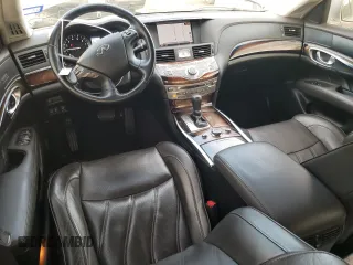 2012 Infiniti M37 with VIN JN1BY1AP7CM333444, listed as a Copart auction lot 83711914 with 162,277 mi miles and Salvage Title. Bid and sale history available at carsss.com. Image 8.