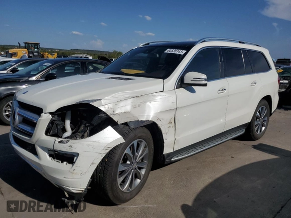 2015 Mercedes-Benz GL-Class GL 350 BlueTEC with VIN 4JGDF2EE2FA601229, listed as a Copart auction lot 63526143 with 127,781 mi miles. Bid and sale history available at carsss.com. Image 1.