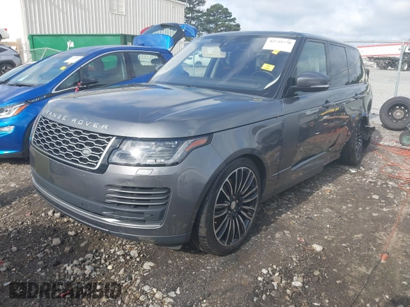 2019 Land Rover Range Rover HSE with VIN SALGS2SV0KA537745, listed as a IAAI auction lot 42245270 with 49,616 mi miles and . Bid and sale history available at DreamBid. Image 2.