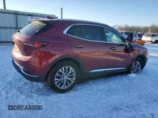 2022 Buick Envision Preferred with VIN LRBAZLR4XND164615, listed as a Copart auction lot 42204715 with 15,832 mi miles and Salvage Title. Bid and sale history available at carsss.com. Image 3.