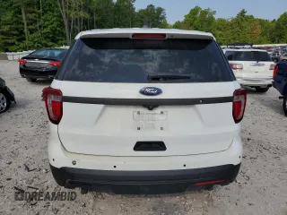 2017 Ford Police Interceptor Utility z VIN 1FM5K8AR1HGC90372, wystawiony jako Copart lot #59459665 z przebiegiem Nie podano mil oraz Czysty tytuł • Clean title. Historia ofert i sprzedaży dostępna na DreamBid. Obrazek 6.