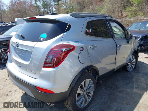 2019 Buick Encore Preferred with VIN KL4CJESB1KB945840, listed as a IAAI auction lot 42066049 with 17,375 mi miles. Bid and sale history available at carsss.com. Image 4.