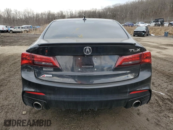 2019 Acura TLX w/A-Spec Pkg with VIN 19UUB2F67KA008467, listed as a Copart auction lot 42804915 with 44,126 mi miles and Salvage Title. Bid and sale history available at carsss.com. Image 6.