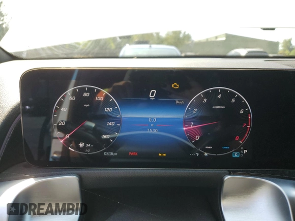 2024 Mercedes-Benz GLB 250 с VIN W1N4M4HB6RW379916, выставлен на аукционе Copart как лот 59392485 с пробегом 7 530 миль миль и Списание • Salvage title. История ставок и продаж доступна на DreamBid. Изображение 9.