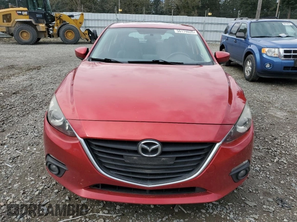2015 Mazda 3 i Grand Touring z VIN JM1BM1M73F1221122, wystawiony jako Copart lot #50174635 z przebiegiem 95 234 mil mil oraz Nie do naprawy • Non repairable. Historia ofert i sprzedaży dostępna na DreamBid. Obrazek 5.