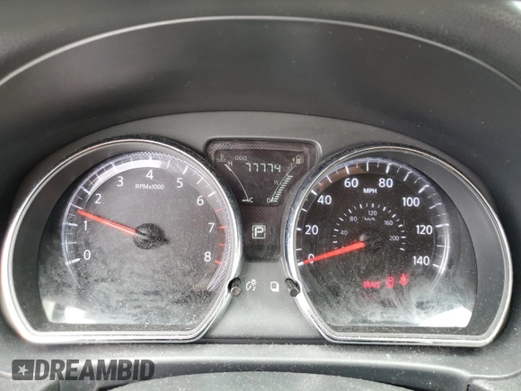 2019 Nissan Versa SV with VIN 3N1CN7AP5KL864103, listed as a Copart auction lot 58304925 with 77,774 mi miles and Salvage title. Bid and sale history available at DreamBid. Image 9.