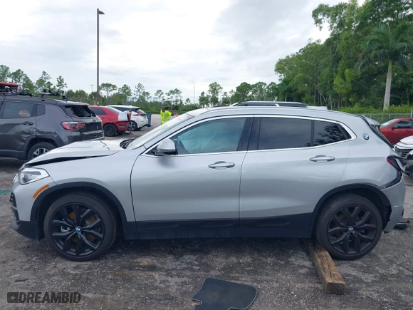 2022 BMW X2 sDrive28i with VIN WBXYH9C09N5T71828, listed as a IAAI auction lot 40536245 with 36,012 mi miles. Bid and sale history available at carsss.com. Image 15.
